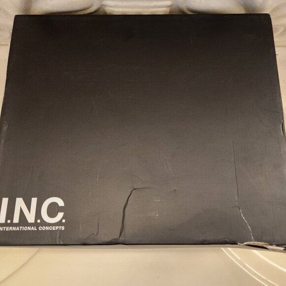 INC Womens Rakima 3 Black Embellished Pointed Toe Dressy Booties Shoes New - Picture 11 of 12